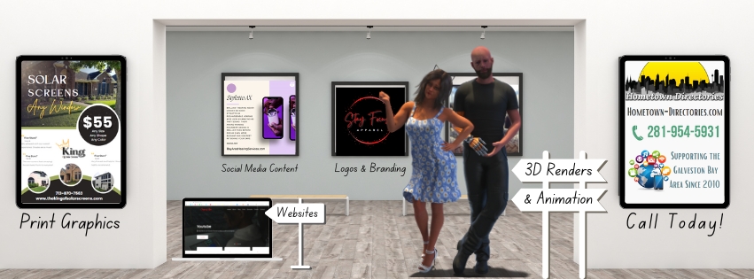 Hometown-Directories Creative Services: Logos, Social Media, 3D Renders, and Websites